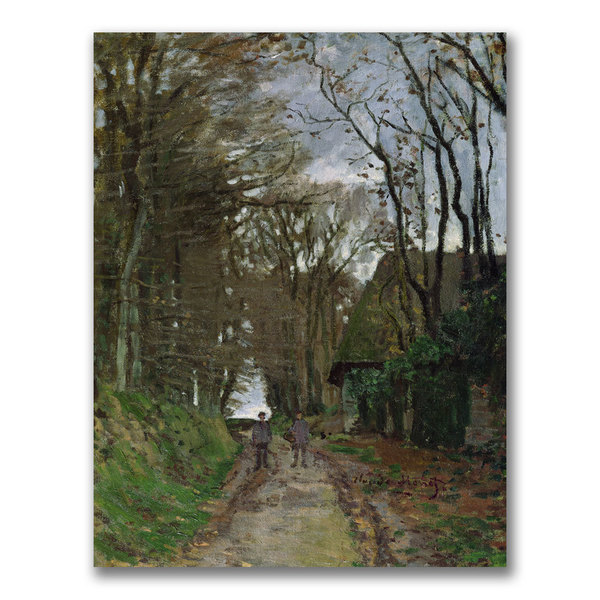 Trademark Fine Art Claude Monet 'Path in Normandy' Canvas Art., 24x32 BL0617-C2432GG